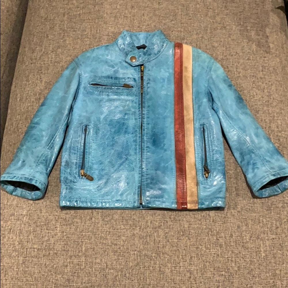 Belstaff Vintage Leather Racer Moto Jkt- Rare!!!